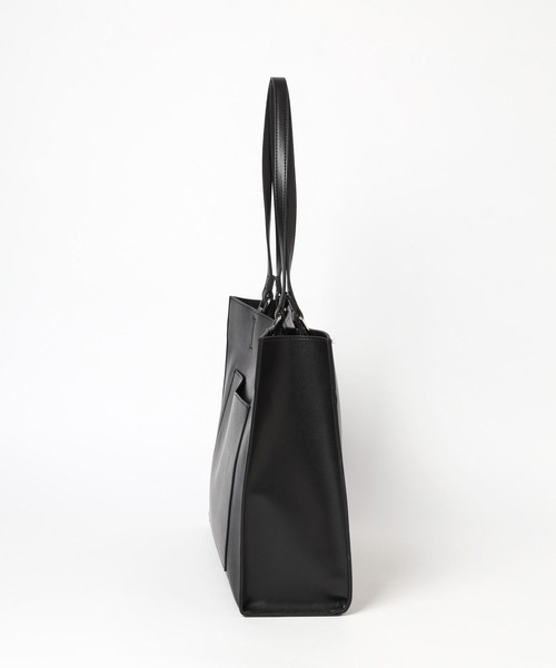 LEPSIM(レプシィム)の「フェイクレザー2WAY A4トートバッグ 960962(トートバッグ・レディース・アイボリー/ブラック・ONE SIZE)」の10枚目の写真