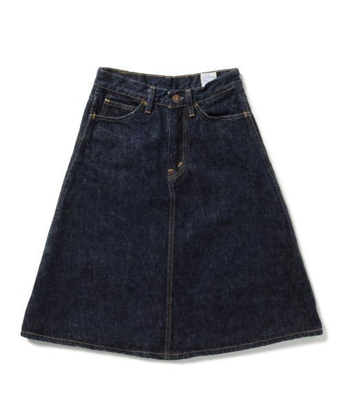 BEAMS BOY（ビームスボーイ）の「◎orslow × BEAMS BOY / ファームハウス スカート ONE WASH（スカート・レディース・ネイビー・1/0）」の6枚目の写真