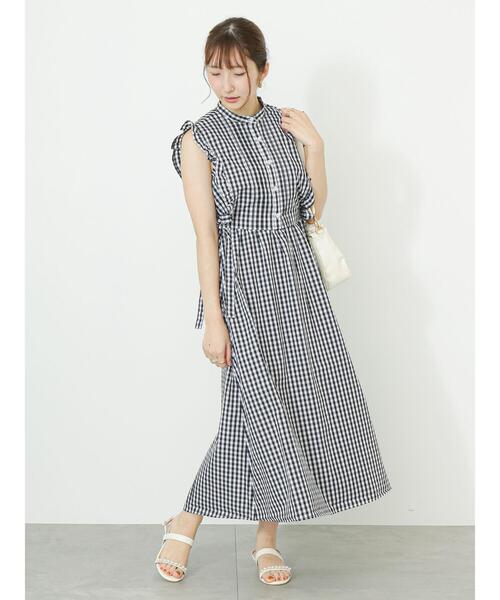 Te chichi TERRASSE（テチチテラス）の「セットワンピース（ワンピース・レディース・グリーン/ブラック/ブルー・F）」の8枚目の写真