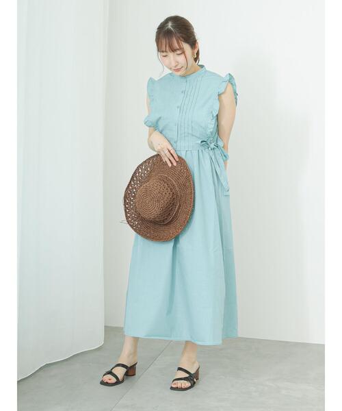 Te chichi TERRASSE（テチチテラス）の「セットワンピース（ワンピース・レディース・グリーン/ブラック/ブルー・F）」の20枚目の写真