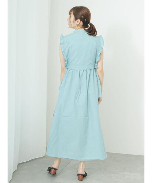 Te chichi TERRASSE（テチチテラス）の「セットワンピース（ワンピース・レディース・グリーン/ブラック/ブルー・F）」の21枚目の写真