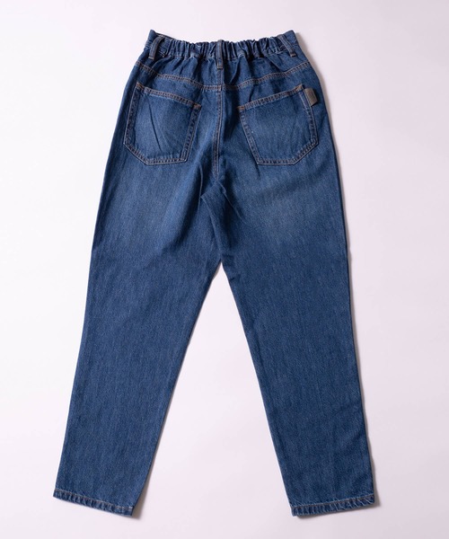 PERSON'S(パーソンズ)の「PERSON'S/パーソンズ OTONA テーパード ウエストゴム ボトムス デニムパンツ ジーンズ(デニムパンツ・レディース・ブラック/ブルー系2/ブルー系1/ワンウォッシュ・S/L/M/XS)」の8枚目の写真