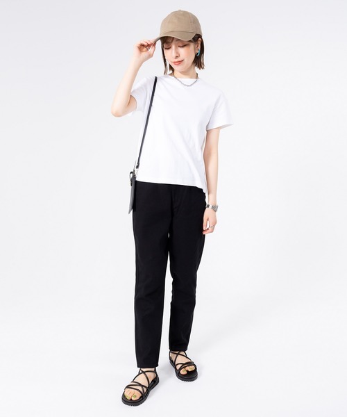 PERSON'S(パーソンズ)の「PERSON'S/パーソンズ OTONA テーパード ウエストゴム ボトムス デニムパンツ ジーンズ(デニムパンツ・レディース・ブラック/ブルー系2/ブルー系1/ワンウォッシュ・S/L/M/XS)」の6枚目の写真