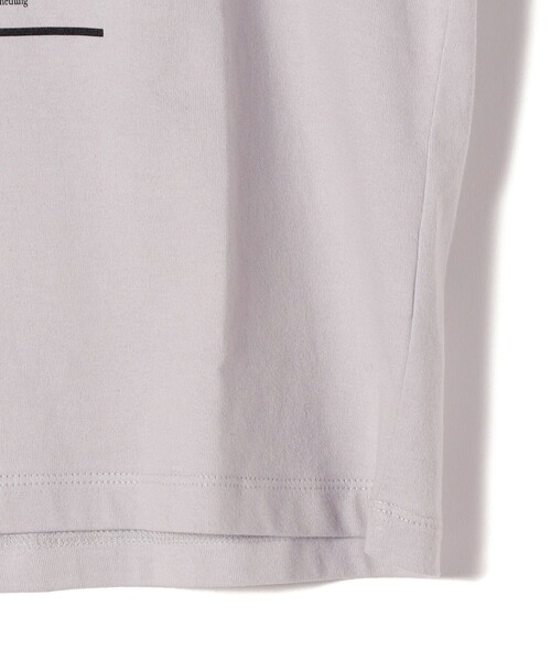 ＋81BRANCA（ハチイチブランカ）の「* 81BRANCA:YES RAGGED CHIC TEE◆（Tシャツ/カットソー・レディース・ライトホワイト/ライトグレー・ONE SIZE）」の9枚目の写真