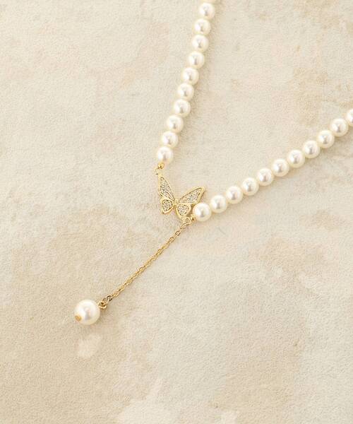 MAJESTIC LEGON（マジェスティックレゴン）の「パールコンビネックレス（ネックレス・レディース・A/B/シルバー・FREE）」の18枚目の写真