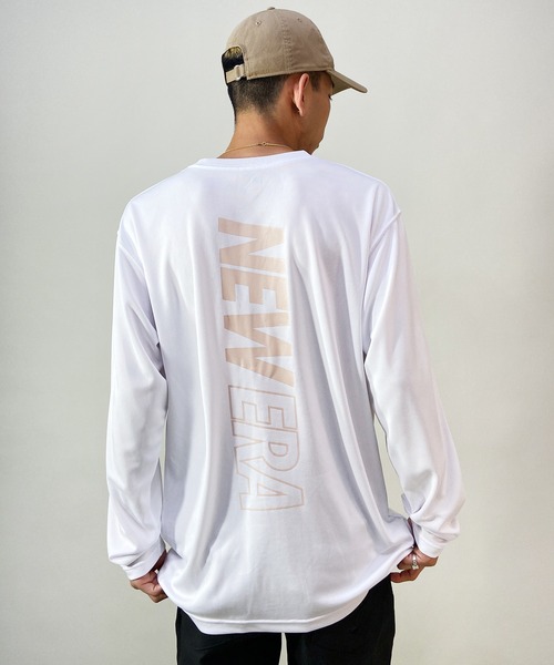 NEW ERA（ニューエラ）の「NEW ERA/ニューエラ ロンT バックプリント 13755363/13755364/13755365（Tシャツ/カットソー・メンズ・ブラック/ホワイト系その他2/ホワイト系その他・XXL/L/M/XL）」の6枚目の写真