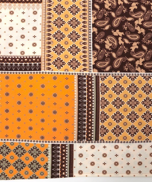 チチカカ（チチカカ）の「パッチワークプリントワンピース（ワンピース・レディース・ブラック/イエロー/グリーン・FREE）」の20枚目の写真