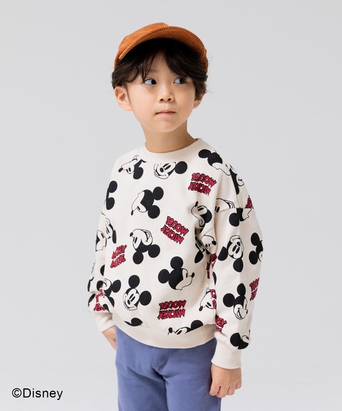 JAM & LINK（ジャムアンドリンク）の「ミッキーマウス / トレーナー（スウェット・キッズ・A/B/C/D/E/F・80ｃｍ/90cm/100cm/110cm/120cm/130cm/140cm）」の5枚目の写真