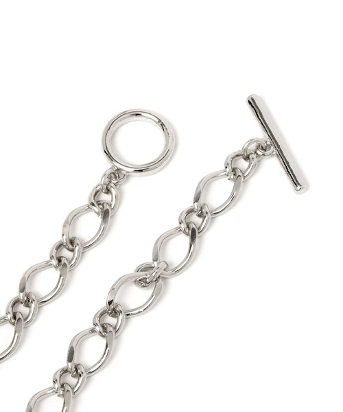 BAYFLOW（ベイフロー）の「Y字ネックレス（ネックレス・メンズ・ライトグレー・FREE）」の3枚目の写真