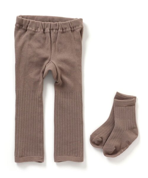 apres les cours(アプレレクール)の「おしりモチーフセパレートスパッツ(その他ベビーウェア・キッズ・ピンク/アイボリー/ブラウン・80)」の20枚目の写真