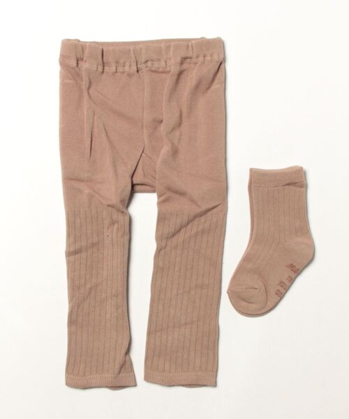 apres les cours(アプレレクール)の「おしりモチーフセパレートスパッツ(その他ベビーウェア・キッズ・ピンク/アイボリー/ブラウン・80)」の4枚目の写真