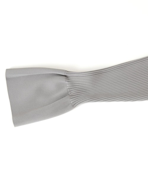 titivate（ティティベイト）の「リブデザインニットワンピース（ワンピース・レディース・グレー/ブラック/ライトベージュ/ライトグリーン・L/M/PS(XS－S)）」の15枚目の写真