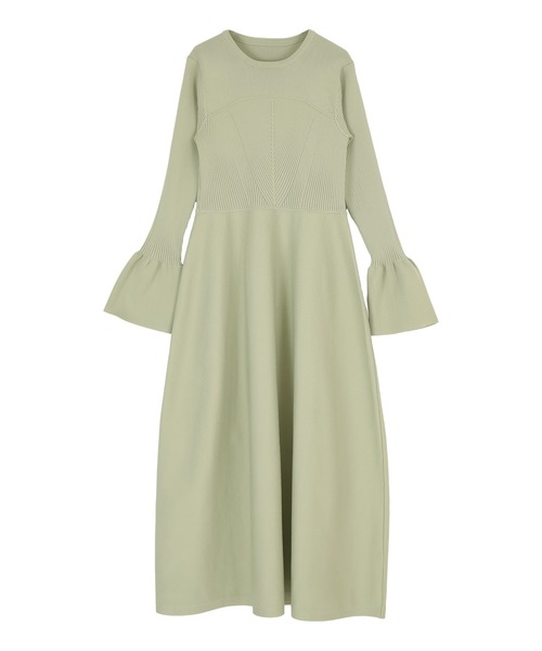 titivate（ティティベイト）の「リブデザインニットワンピース（ワンピース・レディース・グレー/ブラック/ライトベージュ/ライトグリーン・L/M/PS(XS－S)）」の20枚目の写真