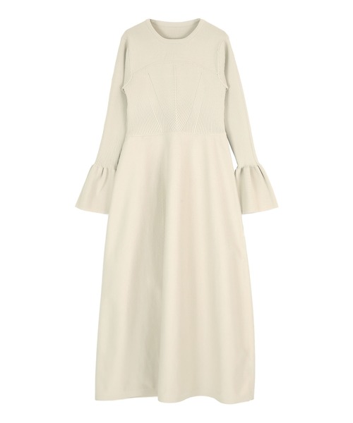 titivate（ティティベイト）の「リブデザインニットワンピース（ワンピース・レディース・グレー/ブラック/ライトベージュ/ライトグリーン・L/M/PS(XS－S)）」の21枚目の写真