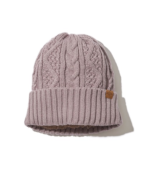 Ruben（ルーベン）の「【Ruben】CABLE BORE WATCH（ニットキャップ/ビーニー・レディース・グレー/ライトグレー/グレー系1/ライトグリーン/グリーン/アイボリー/ブラック/カーキ/ワイン/ベージュ/ネイビー/ラベンダー/マスタード/オレンジ/ブルー・FREE）」の12枚目の写真