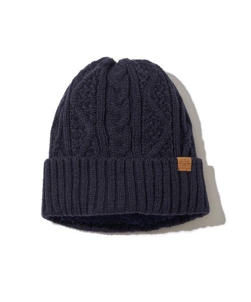 Ruben（ルーベン）の「【Ruben】CABLE BORE WATCH（ニットキャップ/ビーニー・レディース・グレー/ライトグレー/グレー系1/ライトグリーン/グリーン/アイボリー/ブラック/カーキ/ワイン/ベージュ/ネイビー/ラベンダー/マスタード/オレンジ/ブルー・FREE）」の10枚目の写真