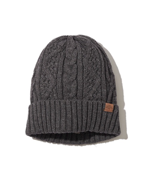 Ruben（ルーベン）の「【Ruben】CABLE BORE WATCH（ニットキャップ/ビーニー・レディース・グレー/ライトグレー/グレー系1/ライトグリーン/グリーン/アイボリー/ブラック/カーキ/ワイン/ベージュ/ネイビー/ラベンダー/マスタード/オレンジ/ブルー・FREE）」の5枚目の写真