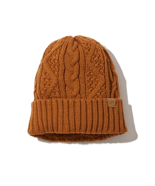 Ruben（ルーベン）の「【Ruben】CABLE BORE WATCH（ニットキャップ/ビーニー・レディース・グレー/ライトグレー/グレー系1/ライトグリーン/グリーン/アイボリー/ブラック/カーキ/ワイン/ベージュ/ネイビー/ラベンダー/マスタード/オレンジ/ブルー・FREE）」の15枚目の写真