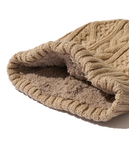 Ruben（ルーベン）の「【Ruben】CABLE BORE WATCH（ニットキャップ/ビーニー・レディース・グレー/ライトグレー/グレー系1/ライトグリーン/グリーン/アイボリー/ブラック/カーキ/ワイン/ベージュ/ネイビー/ラベンダー/マスタード/オレンジ/ブルー・FREE）」の20枚目の写真