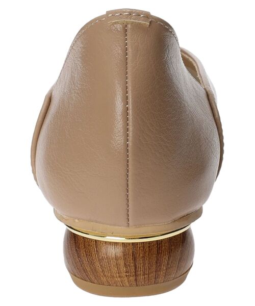 Green Parks(グリーンパークス)の「・minia ウッドヒールパンプス(パンプス・レディース・ブラック/ベージュ・M/LL/S/L)」の8枚目の写真