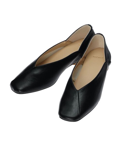 Green Parks(グリーンパークス)の「・minia ウッドヒールパンプス(パンプス・レディース・ブラック/ベージュ・M/LL/S/L)」の19枚目の写真