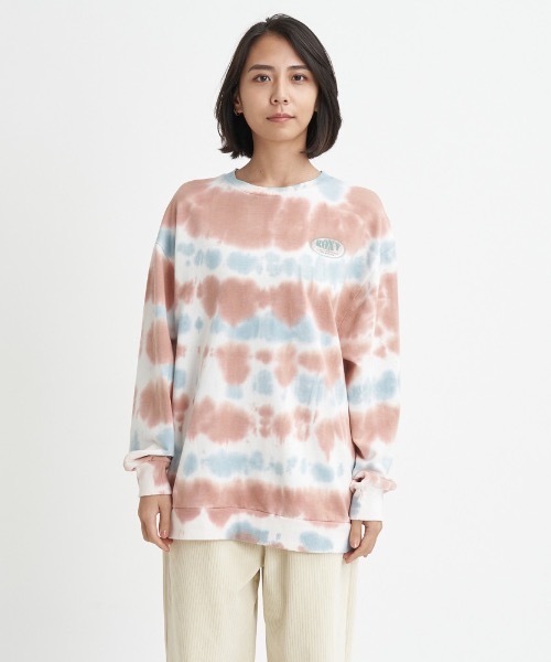 ROXY（ロキシー）の「BACK LOGO/ロキシーミニ裏毛オーバーサイズシルエットバッグプリントカットソー（Tシャツ/カットソー・レディース・ブラック/ブラウン/ホワイト/オレンジ・SMALL/LARGE/MEDIUM）」の11枚目の写真