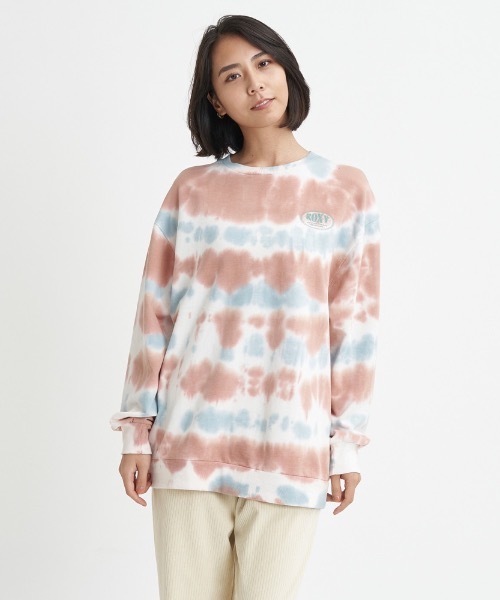ROXY（ロキシー）の「BACK LOGO/ロキシーミニ裏毛オーバーサイズシルエットバッグプリントカットソー（Tシャツ/カットソー・レディース・ブラック/ブラウン/ホワイト/オレンジ・SMALL/LARGE/MEDIUM）」の12枚目の写真