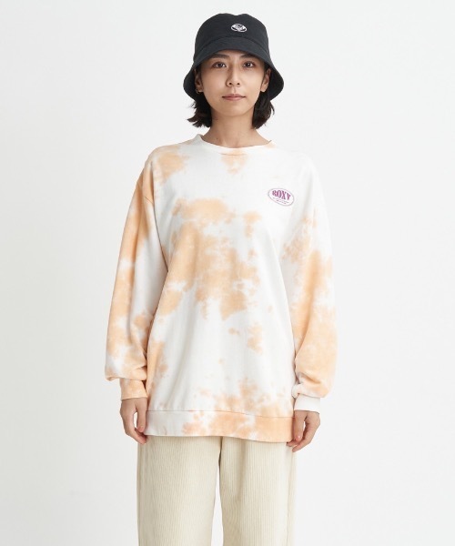 ROXY（ロキシー）の「BACK LOGO/ロキシーミニ裏毛オーバーサイズシルエットバッグプリントカットソー（Tシャツ/カットソー・レディース・ブラック/ブラウン/ホワイト/オレンジ・SMALL/LARGE/MEDIUM）」の18枚目の写真