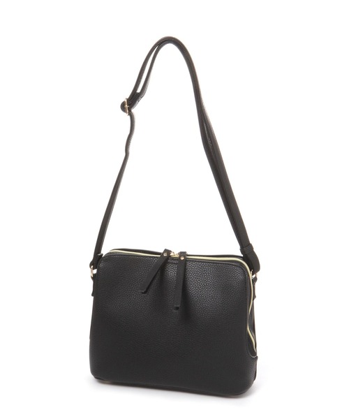 studio CLIP（スタディオクリップ）の「あおりポケットお出掛けショルダーバッグ（ショルダーバッグ・レディース・ブラック/ベージュ/グリーン・FREE）」の7枚目の写真