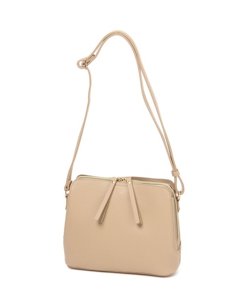 studio CLIP（スタディオクリップ）の「あおりポケットお出掛けショルダーバッグ（ショルダーバッグ・レディース・ブラック/ベージュ/グリーン・FREE）」の8枚目の写真