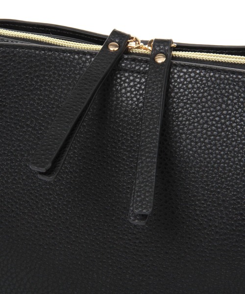 studio CLIP（スタディオクリップ）の「あおりポケットお出掛けショルダーバッグ（ショルダーバッグ・レディース・ブラック/ベージュ/グリーン・FREE）」の13枚目の写真