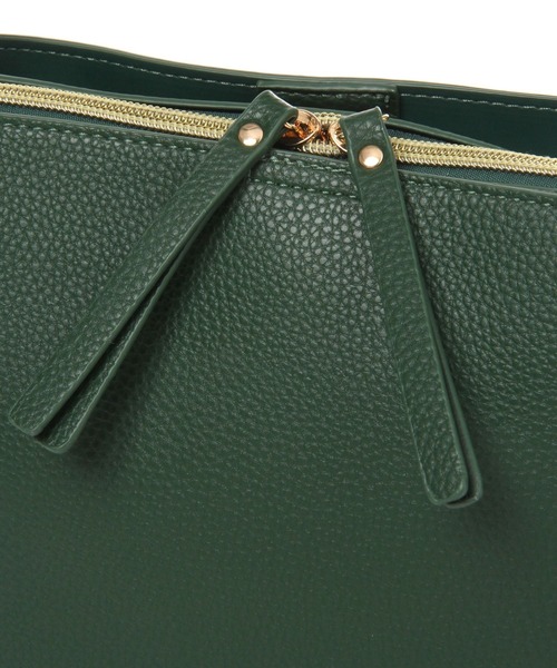 studio CLIP（スタディオクリップ）の「あおりポケットお出掛けショルダーバッグ（ショルダーバッグ・レディース・ブラック/ベージュ/グリーン・FREE）」の22枚目の写真