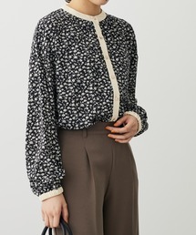 ELENCARE DUE | ・ELENCARE　DUEコバナパイピングブラウス(シャツ/ブラウス)