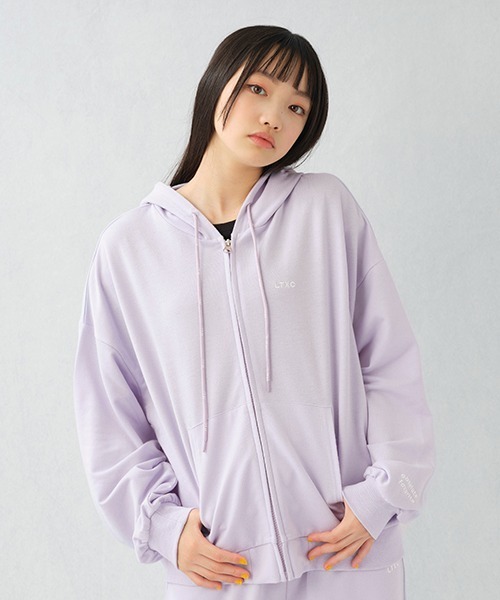 LOVETOXIC(ラブトキシック)の「【LTXC】吸水速乾ZIPパーカ(Tシャツ/カットソー・キッズ・ラベンダー/ブラック/トップグレー・M/L/S/LL)」の20枚目の写真