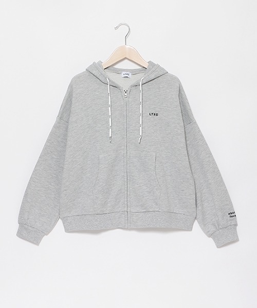 LOVETOXIC(ラブトキシック)の「【LTXC】吸水速乾ZIPパーカ(Tシャツ/カットソー・キッズ・ラベンダー/ブラック/トップグレー・M/L/S/LL)」の19枚目の写真
