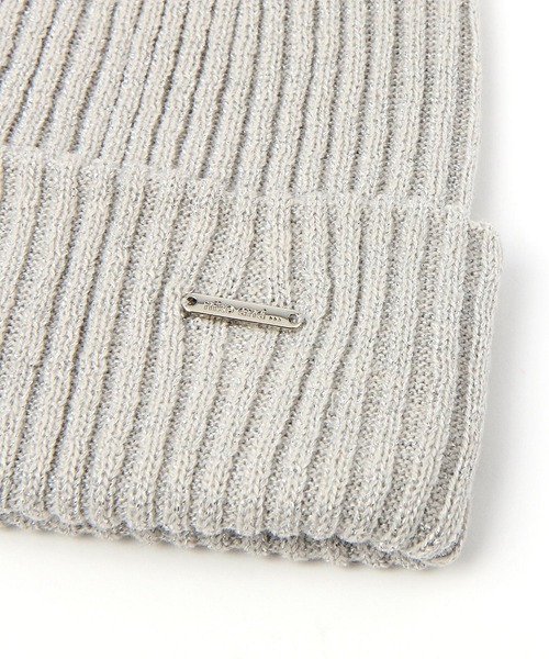 niko and...（ニコアンド）の「オリジナルカラーニットワッチ（ニットキャップ/ビーニー・レディース・オフホワイト/ブラック/グレー/オレンジ/ブルー・FREE）」の9枚目の写真