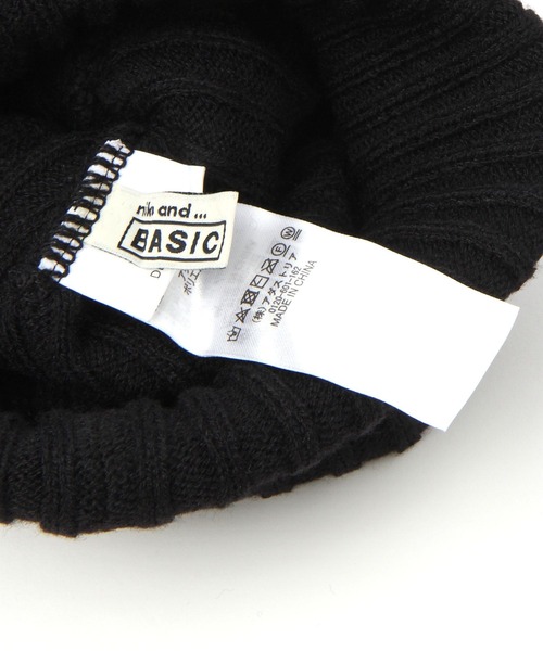 niko and...（ニコアンド）の「オリジナルカラーニットワッチ（ニットキャップ/ビーニー・レディース・オフホワイト/ブラック/グレー/オレンジ/ブルー・FREE）」の13枚目の写真