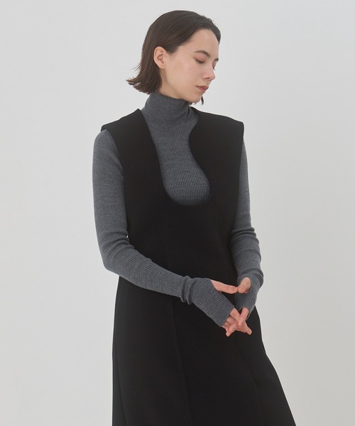 ニット/セーター Wholegarment Turtle Knit LE CIEL BLEU（ルシェルブルー）の「ホールガーメントタートルニット