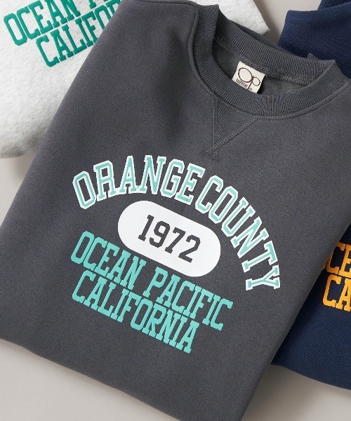 Ocean Pacific（オーシャンパシフィック）の「【OP:オーピー】キッズスウェットワンピース（ワンピース・キッズ・チャコール/ネイビー/ヘザーグレー・140/150/120/160/110/130）」の13枚目の写真