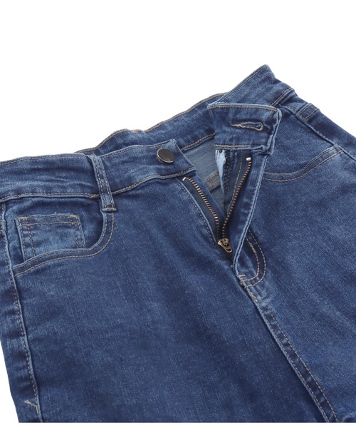 anap mimpi(アナップミンピ)の「ストレッチ ベルボトム デニム パンツ(デニムパンツ・レディース・ブルー・S/M)」の17枚目の写真