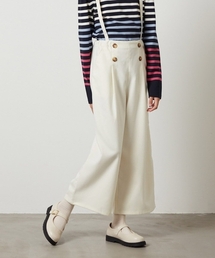 a.v.v（アーヴェヴェ）の「[120-130]【セットアップ対応】サス付きフロントボタンワイドパンツ（その他パンツ・キッズ）」