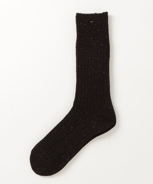 MARCOMONDE（マルコモンド）の「MARCOMONDE（マルコモンド）＠ waffle socks (Men)（ソックス/靴下・メンズ・ブラック/ベージュ/グレー/グレー系その他3・F）」の2枚目の写真