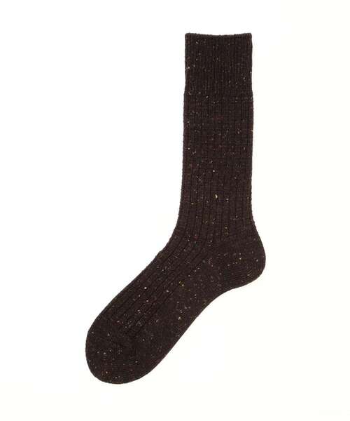 MARCOMONDE（マルコモンド）の「MARCOMONDE（マルコモンド）＠ waffle socks (Men)（ソックス/靴下・メンズ・ブラック/ベージュ/グレー/グレー系その他3・F）」の6枚目の写真