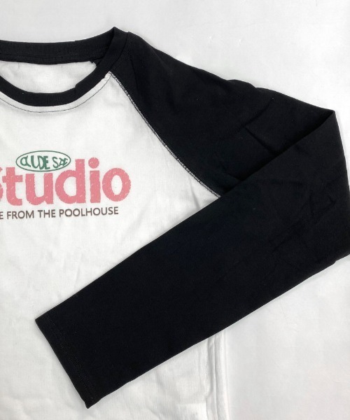 LADY LIKE(レディライク)の「脇ドローストリングラグランロングTシャツ(Tシャツ/カットソー・レディース・ネイビー/ブラック/ブラウン・M)」の12枚目の写真