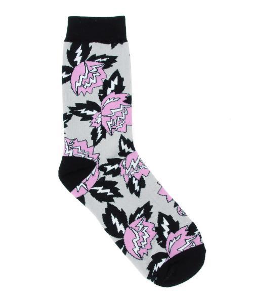 ELEY KISHIMOTO（イーリーキシモト）の「ELEY KISHIMOTO×VANS / ソックス（ソックス/靴下・レディース・グレー/ブラック・ONE SIZE）」の3枚目の写真