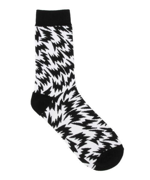 ELEY KISHIMOTO（イーリーキシモト）の「ELEY KISHIMOTO×VANS / ソックス（ソックス/靴下・レディース・グレー/ブラック・ONE SIZE）」の4枚目の写真