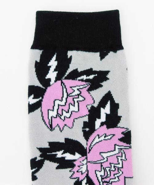 ELEY KISHIMOTO（イーリーキシモト）の「ELEY KISHIMOTO×VANS / ソックス（ソックス/靴下・レディース・グレー/ブラック・ONE SIZE）」の5枚目の写真