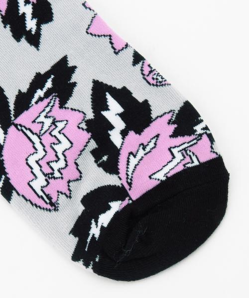 ELEY KISHIMOTO（イーリーキシモト）の「ELEY KISHIMOTO×VANS / ソックス（ソックス/靴下・レディース・グレー/ブラック・ONE SIZE）」の6枚目の写真