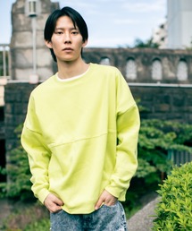 T/C裏起毛 ドルマンスリーブ クルーネック トレーナー