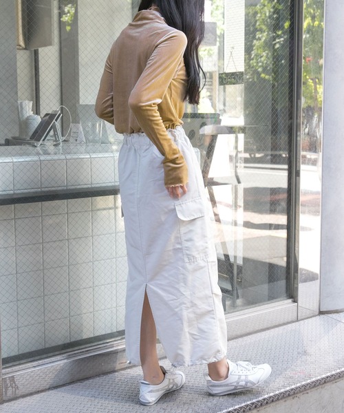 3.3 Field Trip （3.3フィールドトリップ）の「3.3 Field Trip／ベロアタートルネック（Tシャツ/カットソー・レディース・ブラック/グレー/ベージュ・FREE）」の5枚目の写真